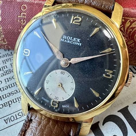 rolex marconi cushion watch|rolex marconi watch history.